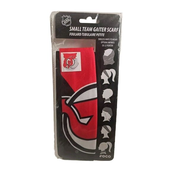 Other - New Jersey Devils Team Gaiter Scarf - Headband - Bandana - Face Mask (New)